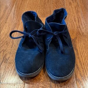 J. Crew Kids Dark Blue Suede Boots